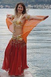 Serena vor Meer